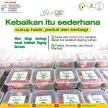 Bertaqwa, Berqurban, dan Bahagia Bersama di Hari Istimewa